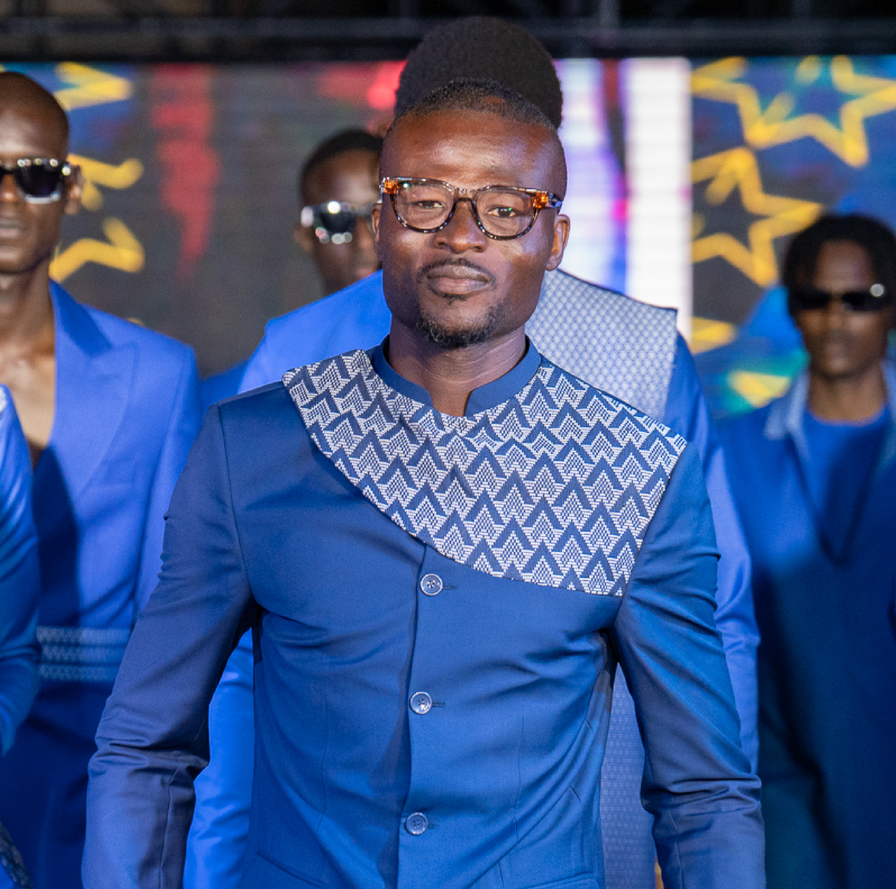 Portrait de Mounir Moda, styliste et fondateur du 2M Design Show
